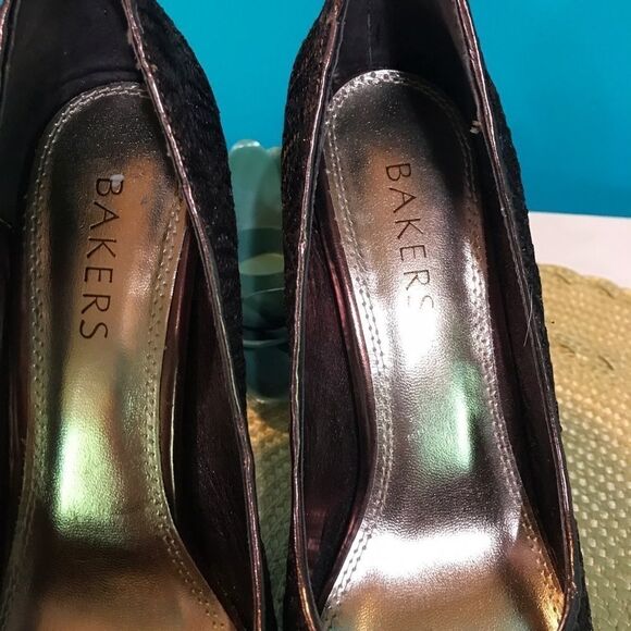 Bakers bronze metallic heels - Picture 2 of 4